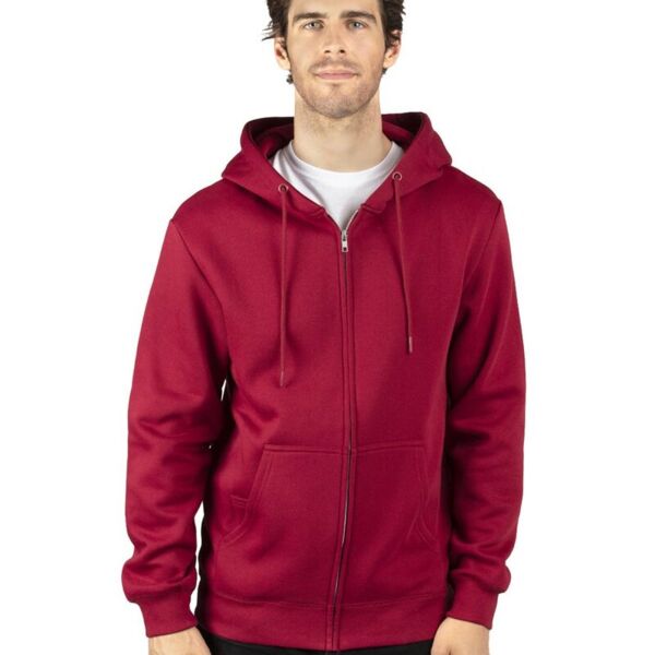 Unisex Fleece Full-Zip Hooded Sweatshirt Thumbnail