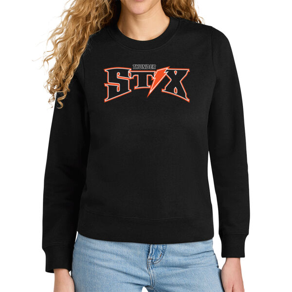 Thunder Stix Softball 2026 Logo 1 - Women's V.I.T. Fleece Crew Thumbnail