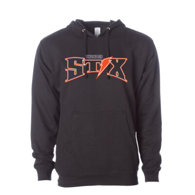 Thunder Stix Softball 2026 Logo 1 - Unisex Midweight Hooded Sweatshirt - Unisex Midweight Hooded Sweatshirt Thumbnail