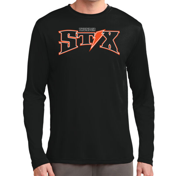 Thunder Stix Softball 2026 Logo 1 - Tall Long Sleeve PosiCharge ® Competitor Tee Thumbnail