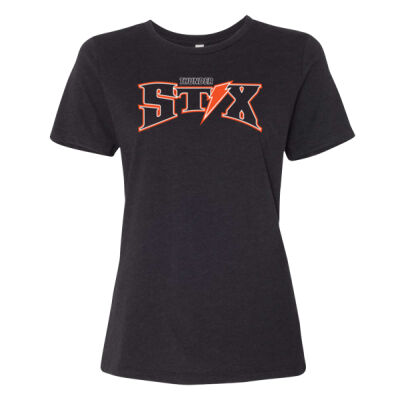 Thunder Stix Softball 2026 Logo 1 - Women’s Relaxed Fit Heather CVC Tee Thumbnail