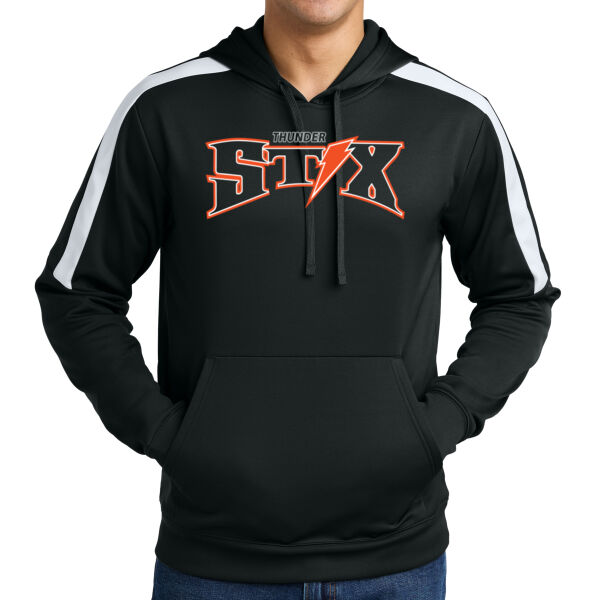 Thunder Stix Softball 2026 Logo 1 - Sport Wick ® Fleece United Pullover Hoodie Thumbnail