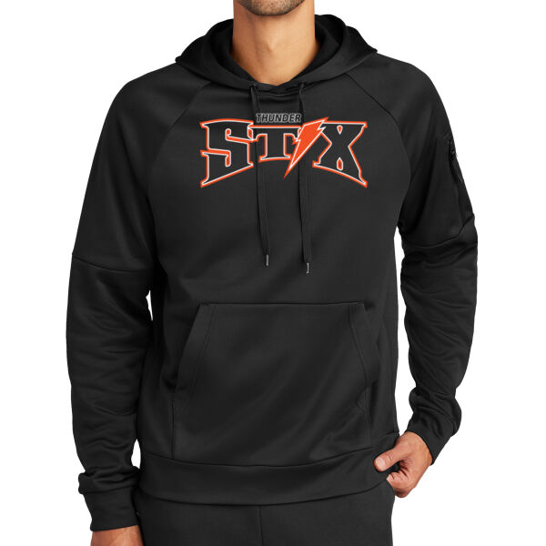 Thunder Stix Softball 2026 Logo 1 - Therma FIT Pocket Pullover Fleece Hoodie Thumbnail
