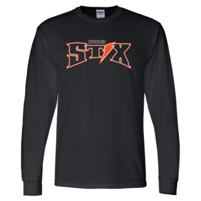 Thunder Stix Softball 2026 Logo 1 - DryBlend® 50/50 Long Sleeve T-Shirt Thumbnail