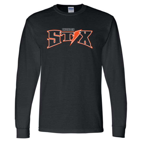 Thunder Stix Softball 2026 Logo 1 - DryBlend® 50/50 Long Sleeve T-Shirt Thumbnail