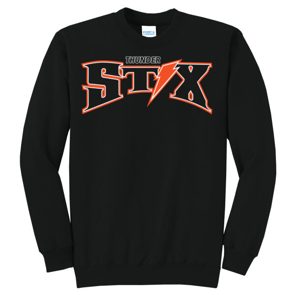 Thunder Stix Softball 2026 Logo 1 - Core Fleece Crewneck Sweatshirt Thumbnail