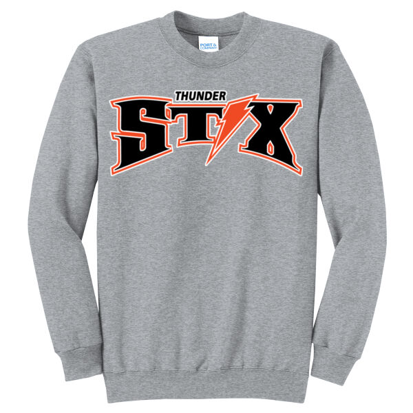 Thunder Stix Softball 2026 Logo 1 - Core Fleece Crewneck Sweatshirt Thumbnail