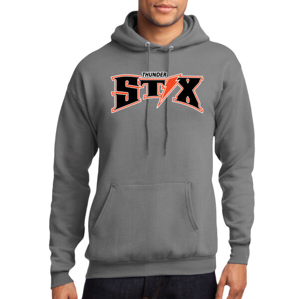 Thunder Stix Softball 2026 Logo 1 - Core Fleece Pullover Hooded Sweatshirt Thumbnail