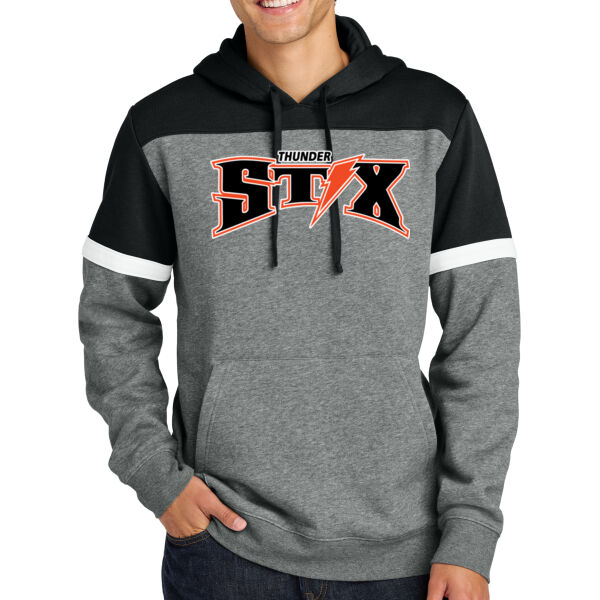Thunder Stix Softball 2026 Logo 1 - Drive Fleece Colorblock Hoodie Thumbnail