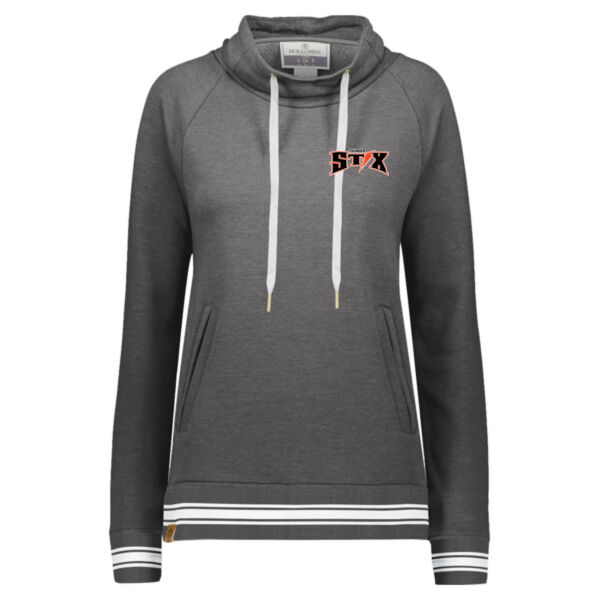 Thunder Stix Softball 2026 Logo 1 - Women's All-American Fleece Funnel Neck Sweatshirt Thumbnail