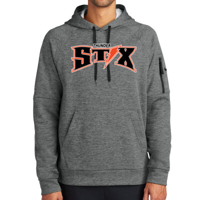 Thunder Stix Softball 2026 Logo 1 - Therma FIT Pocket Pullover Fleece Hoodie Thumbnail