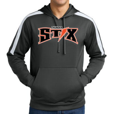 Thunder Stix Softball 2026 Logo 1 - Sport Wick ® Fleece United Pullover Hoodie Thumbnail
