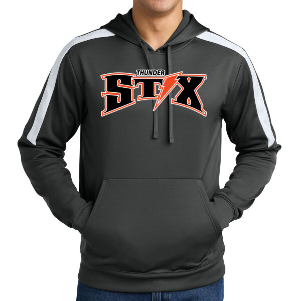 Thunder Stix Softball 2026 Logo 1 - Sport Wick ® Fleece United Pullover Hoodie Thumbnail