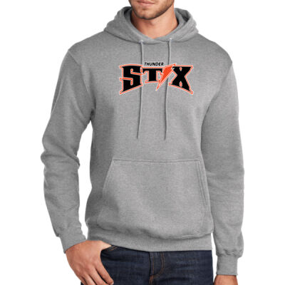 Thunder Stix Softball 2026 Logo 1 - Tall Core Fleece Pullover Hooded Sweatshirt - Tall Core Fleece Pullover Hooded Sweatshirt Thumbnail