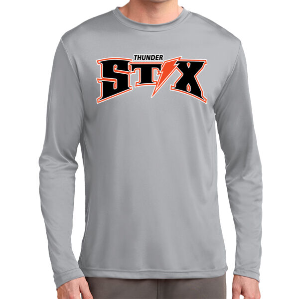 Thunder Stix Softball 2026 Logo 1 - Tall Long Sleeve PosiCharge ® Competitor Tee Thumbnail