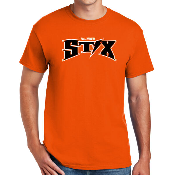 Thunder Stix Softball 2026 Logo 1 - DryBlend ® 50 Cotton/50 Poly T Shirt Thumbnail
