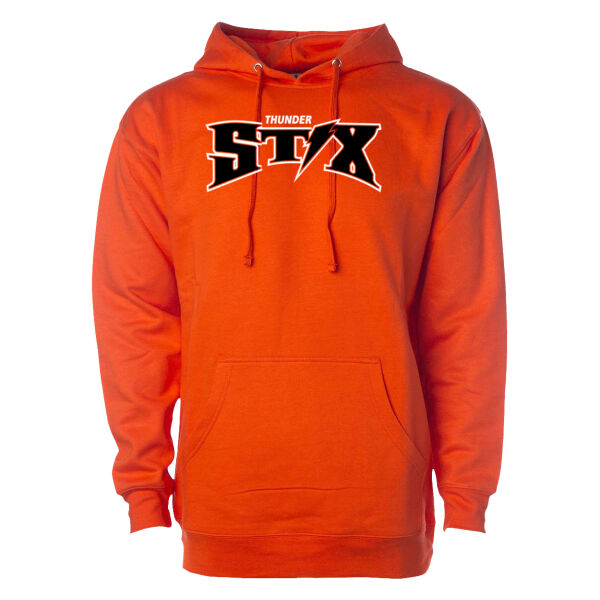 Thunder Stix Softball 2026 Logo 1 - Unisex Midweight Hooded Sweatshirt Thumbnail