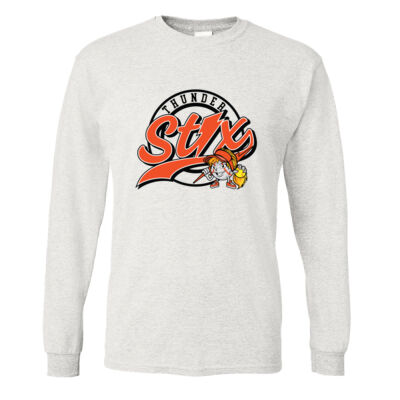Thunder Stix Softball 2026 Logo 2 - DryBlend® 50/50 Long Sleeve T-Shirt Thumbnail