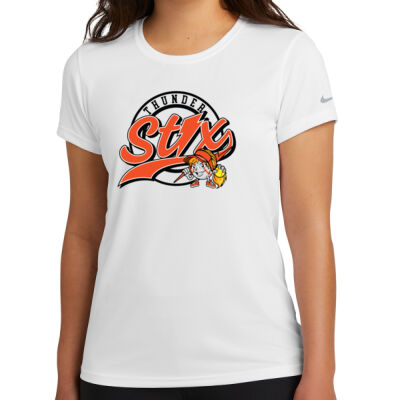 Thunder Stix Softball 2026 Logo 2 - Women's Swoosh Sleeve rLegend Tee Thumbnail