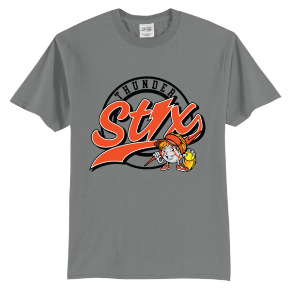 Thunder Stix Softball 2026 Logo 2 - Tall Core Blend Tee Thumbnail