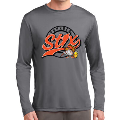Thunder Stix Softball 2026 Logo 2 - Long Sleeve PosiCharge ® Competitor Tee Thumbnail
