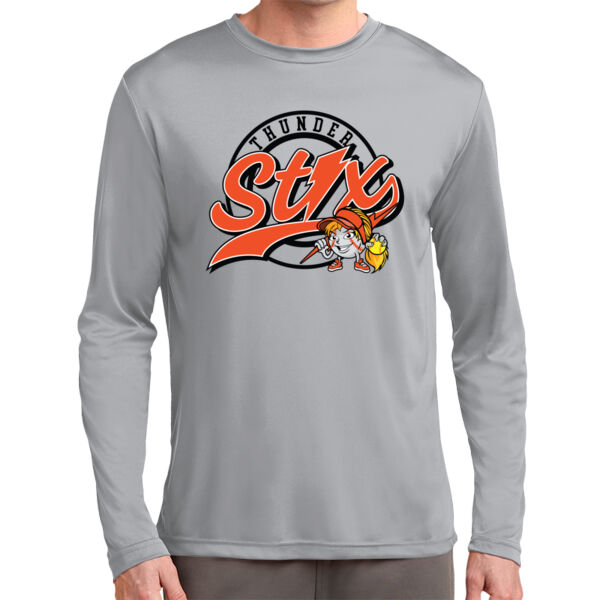 Thunder Stix Softball 2026 Logo 2 - Tall Long Sleeve PosiCharge ® Competitor Tee Thumbnail
