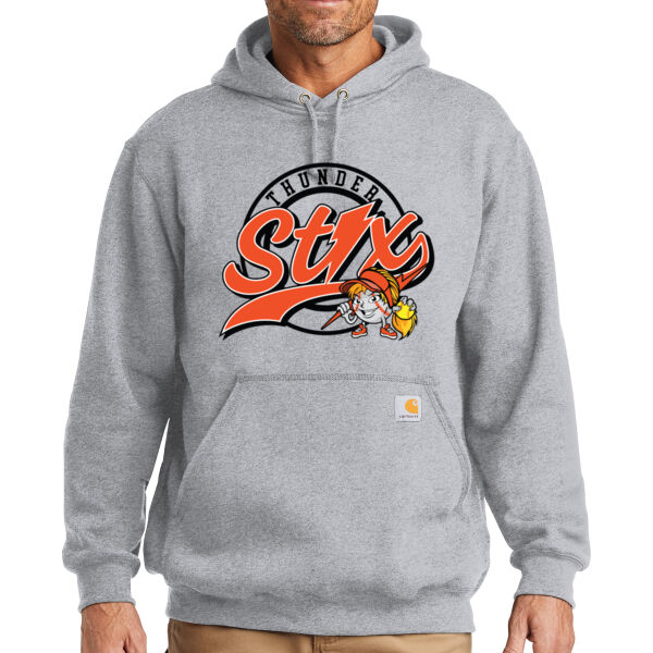 Thunder Stix Softball 2026 Logo 2 - Midweight Hooded Sweatshirt Thumbnail