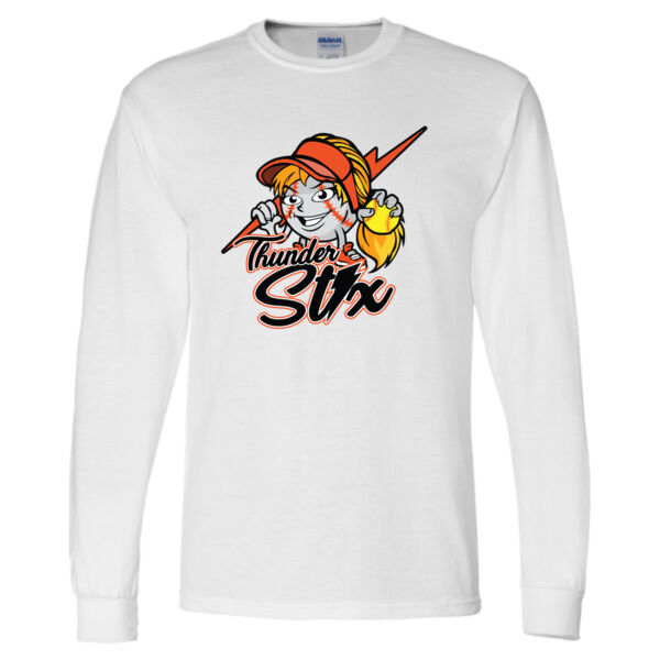 Thunder Stix Softball 2026 Logo 3 - DryBlend® 50/50 Long Sleeve T-Shirt Thumbnail
