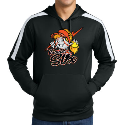 Thunder Stix Softball 2026 Logo 3 - Sport Wick ® Fleece United Pullover Hoodie Thumbnail