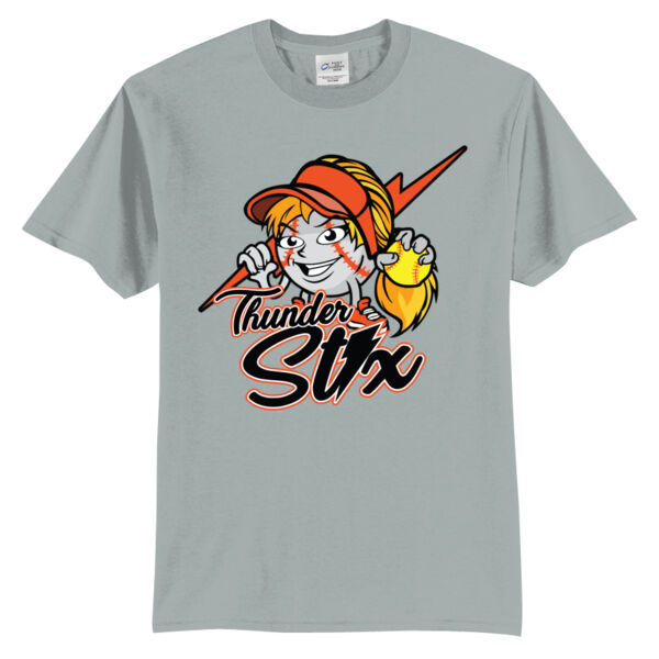 Thunder Stix Softball 2026 Logo 3 - Tall Core Blend Tee Thumbnail