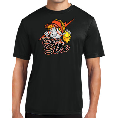 Thunder Stix Softball 2026 Logo 3 - Tall PosiCharge ® Competitor Tee Thumbnail