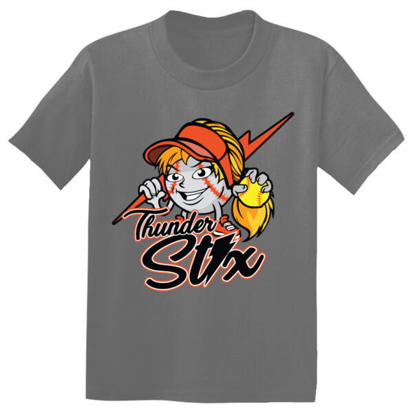 Thunder Stix Softball 2026 Logo 3 - Youth PosiCharge ® Competitor Tee Thumbnail