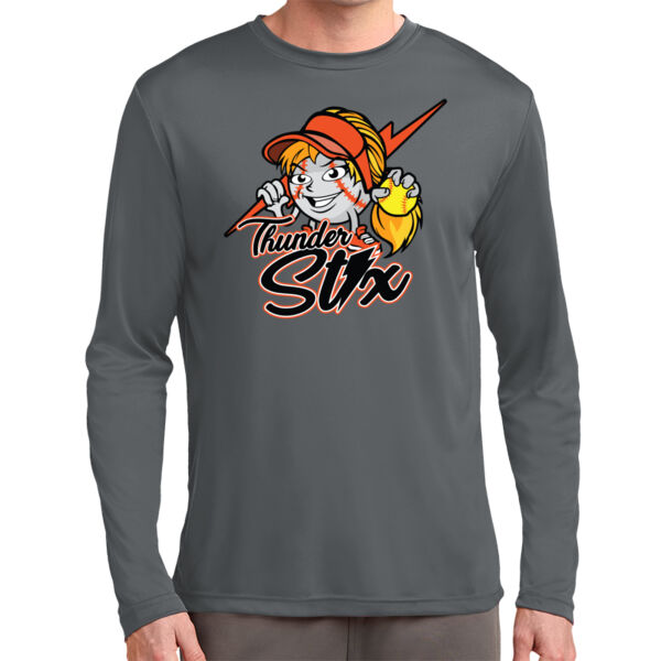 Thunder Stix Softball 2026 Logo 3 - Tall Long Sleeve PosiCharge ® Competitor Tee Thumbnail