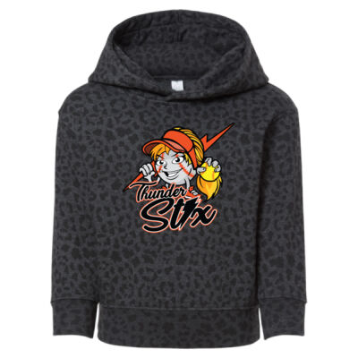 Thunder Stix Softball 2026 Logo 3 - Toddler Pullover Fleece Hoodie Thumbnail