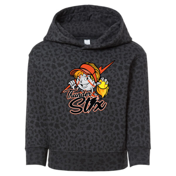 Thunder Stix Softball 2026 Logo 3 - Toddler Pullover Fleece Hoodie Thumbnail
