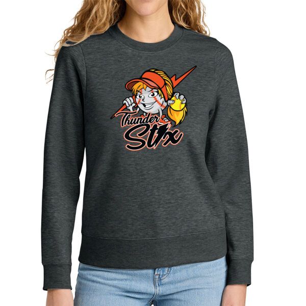 Thunder Stix Softball 2026 Logo 3 - Women's V.I.T. Fleece Crew Thumbnail
