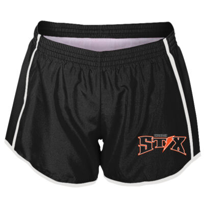 Thunder Stix Softball 2026 Logo 1 - Women's Pulse Team Running Shorts Thumbnail