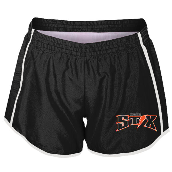 Thunder Stix Softball 2026 Logo 1 - Women's Pulse Team Running Shorts Thumbnail