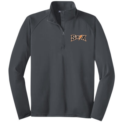 Thunder Stix Softball 2026 Embroidered  - Tall Sport Wick ® Stretch 1/4 Zip Pullover Thumbnail