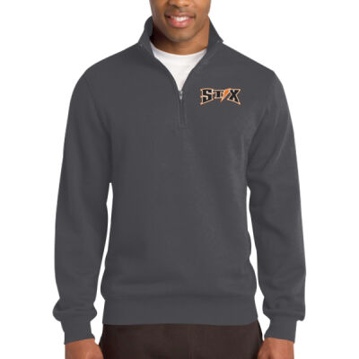 Thunder Stix Softball 2026 Embroidered  - Tall 1/4 Zip Sweatshirt Thumbnail