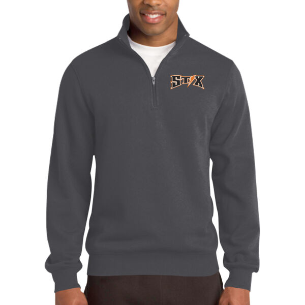 Thunder Stix Softball 2026 Embroidered  - Tall 1/4 Zip Sweatshirt Thumbnail