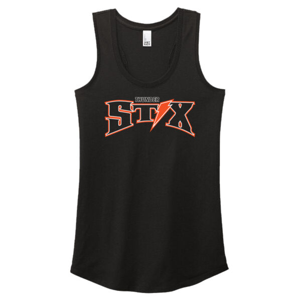 Thunder Stix Softball 2026 Logo 1 - Women's Perfect Tri ® Racerback Tank Thumbnail