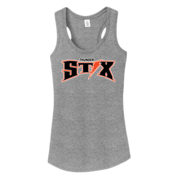 Thunder Stix Softball 2026 Logo 1 - Women's Perfect Tri ® Racerback Tank Thumbnail