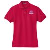 Women's Heavyweight Cotton Pique Polo Thumbnail