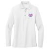 Women's Silk Touch Long Sleeve Polo Thumbnail