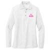 Women's Silk Touch Long Sleeve Polo Thumbnail
